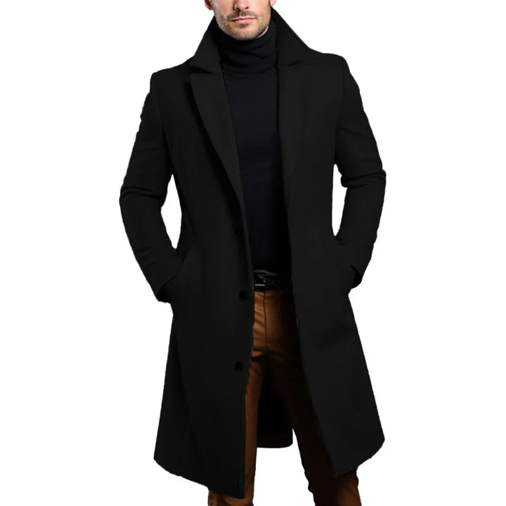 Elevate Your Style with the Men's Luxurious Wool Coat