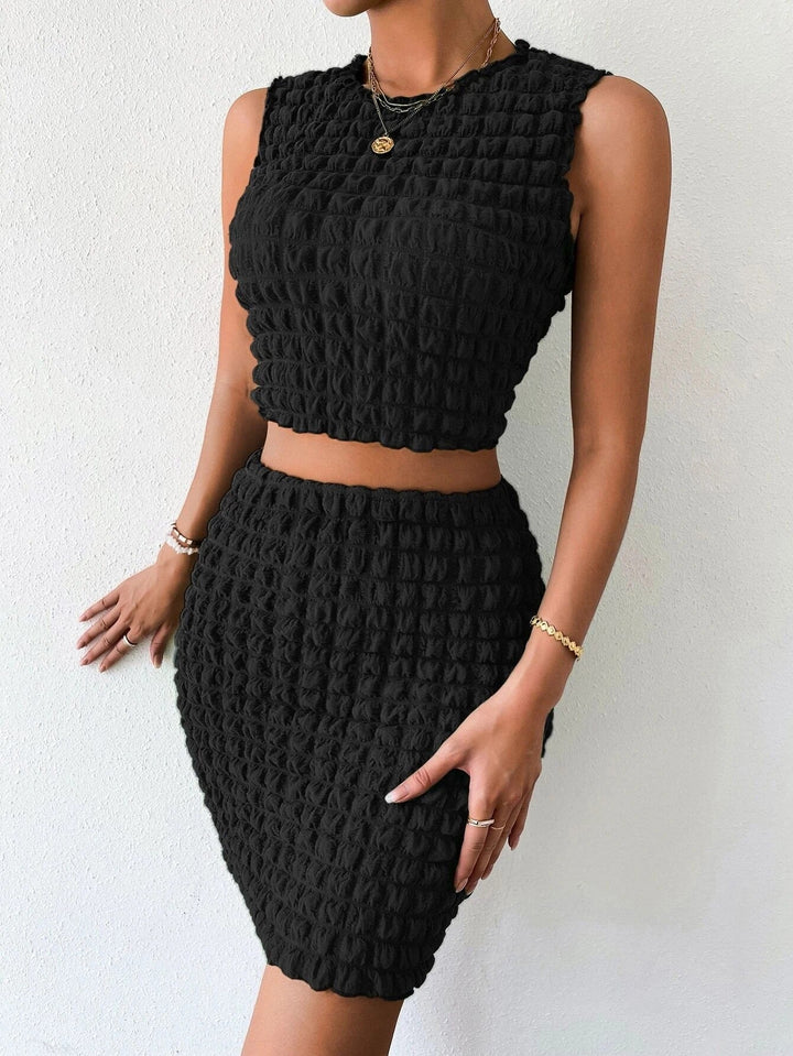 Chic Lace Two-Piece Ensemble for Effortless Elegance