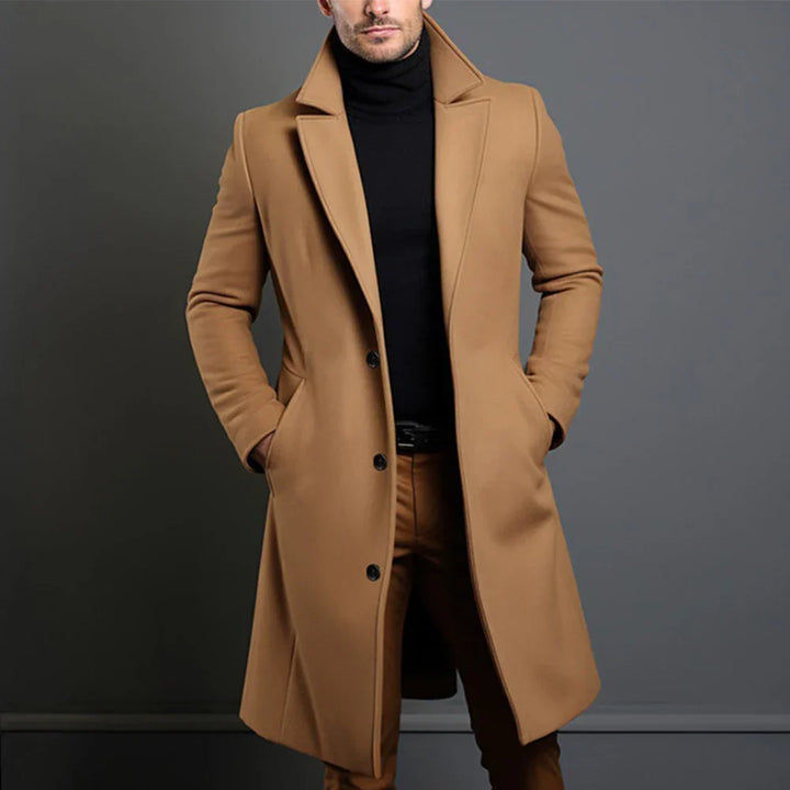 Elevate Your Style with the Men's Luxurious Wool Coat
