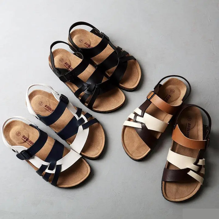 Stylish Orthopedic Leather Sandals for Optimal Comfort