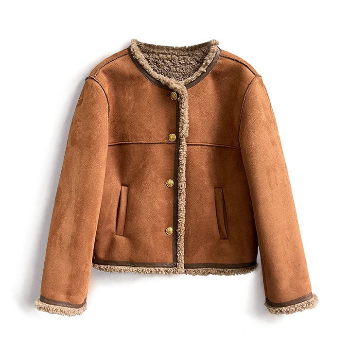 Chic Lamb Fur Jackets for Effortless Elegance