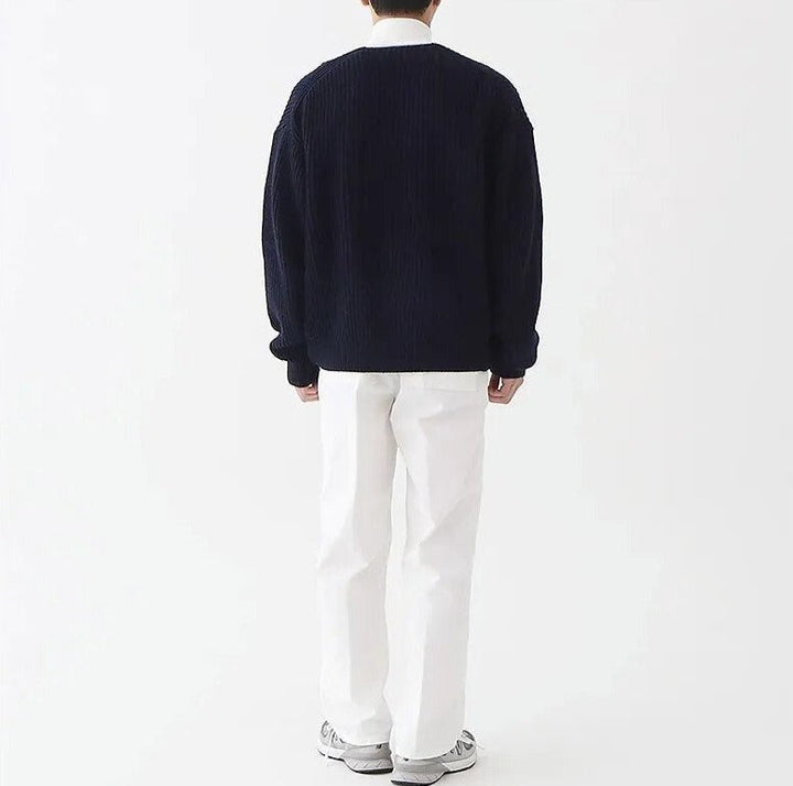 Stylish Men's Zippered Cardigan for Ultimate Comfort