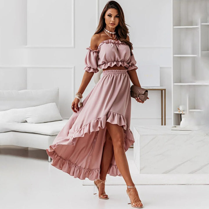 Chic Tweed Maxi Dress for a Sophisticated Look