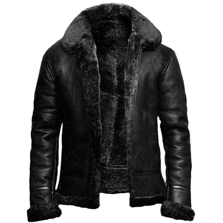 Sleek & Stylish Modern Leather Jacket