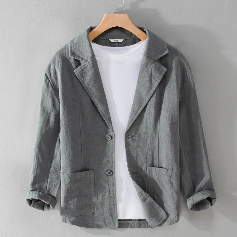 Chic Linen Blazer for Effortless Elegance