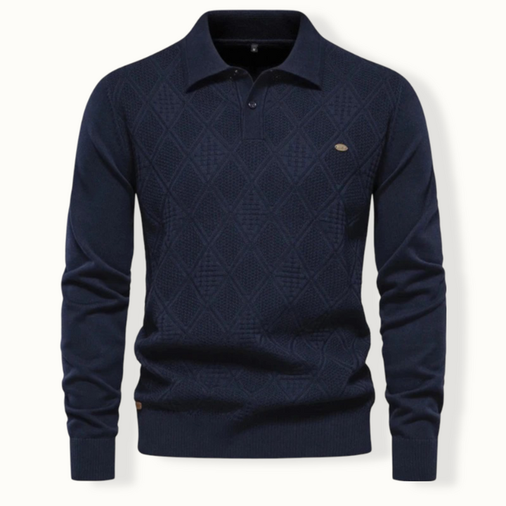 Chic & Cozy Knitted Polo
