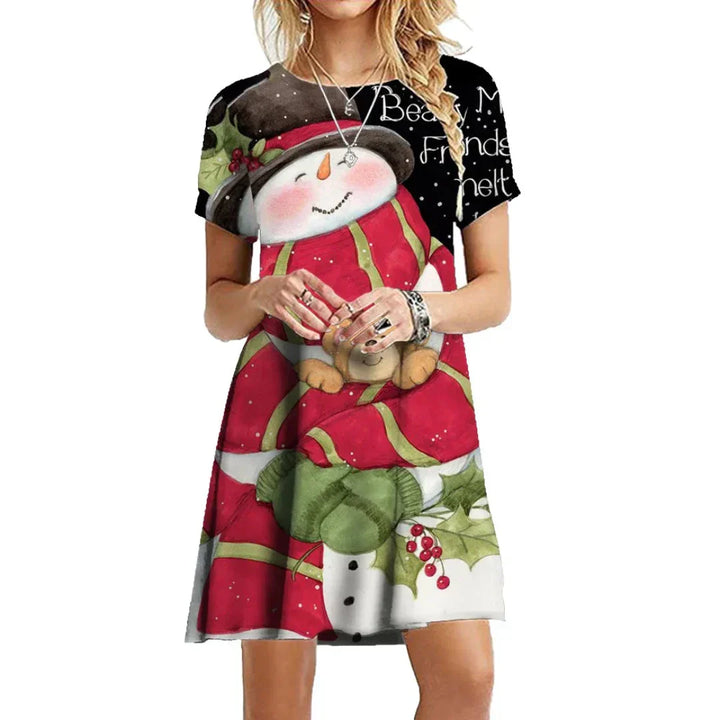 Whimsical Holiday Wonderland Dress for an Unforgettable Christmas Celebration