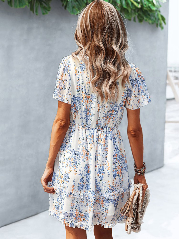 Stunning Floral Print Mini Dress for a Chic Look