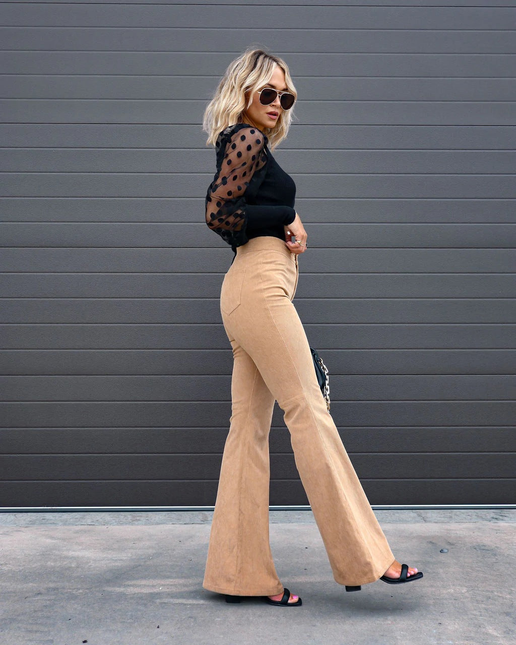 Stylish Flared Trousers