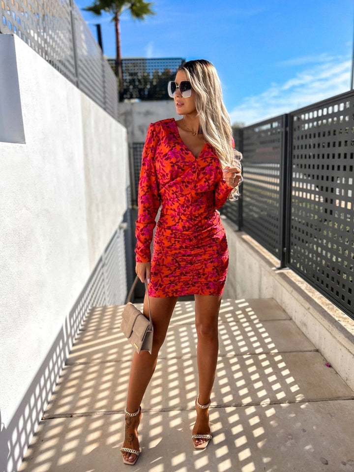 Adorable Floral Mini Dress for Effortless Style