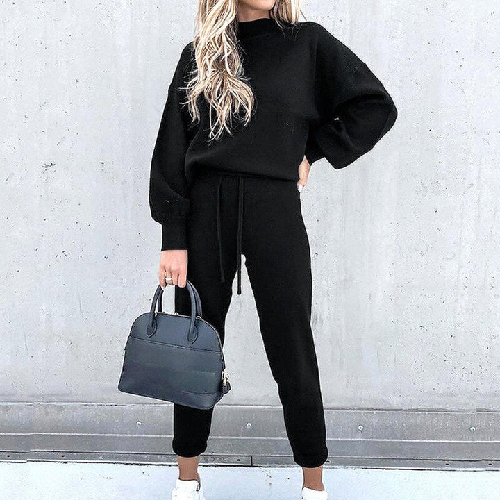 Chic and Stylish Turtleneck Ensemble