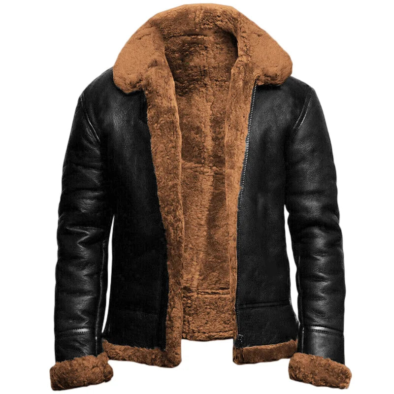 Sleek & Stylish Modern Leather Jacket