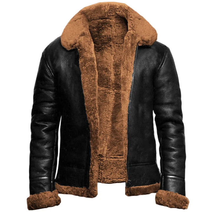 Sleek & Stylish Modern Leather Jacket