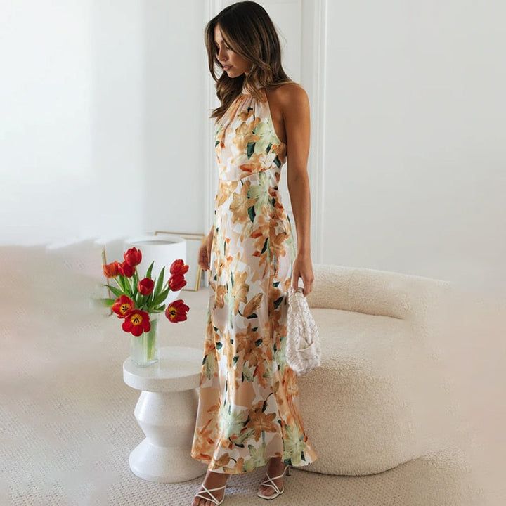 Stunning Halter Maxi Dress for Effortless Elegance