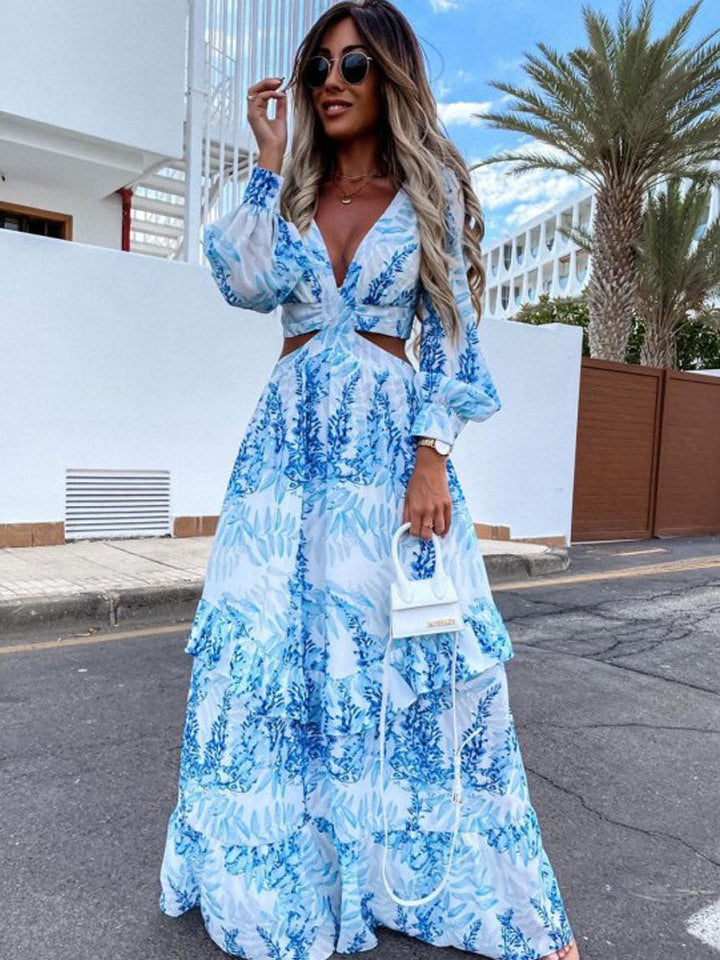 Chic Maxi Dress with a Sophisticated Silhouette
