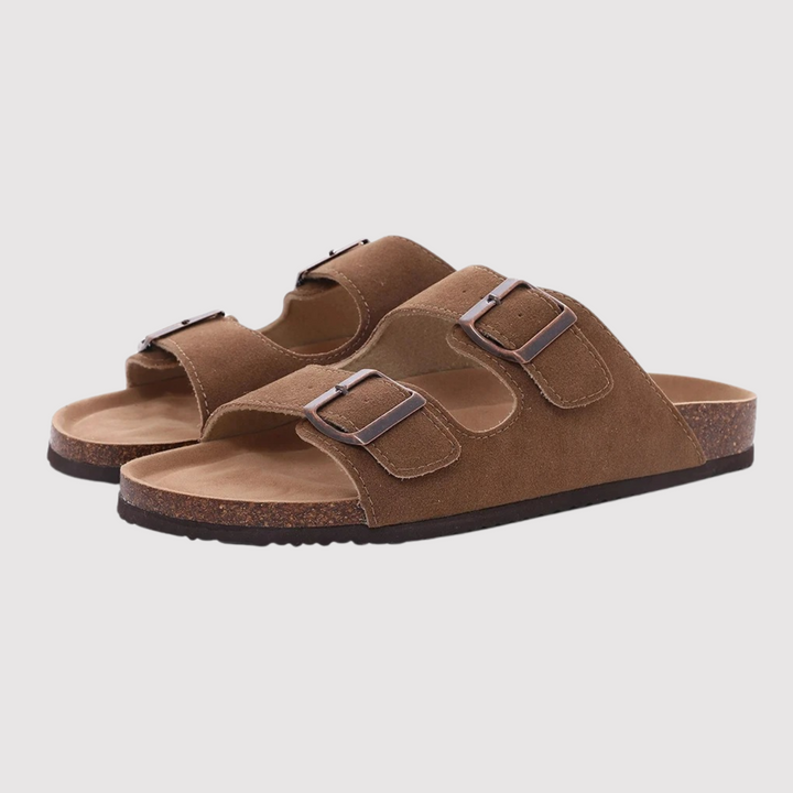 Chic Women's Sandals Featuring a Trendy Buckle Closure
