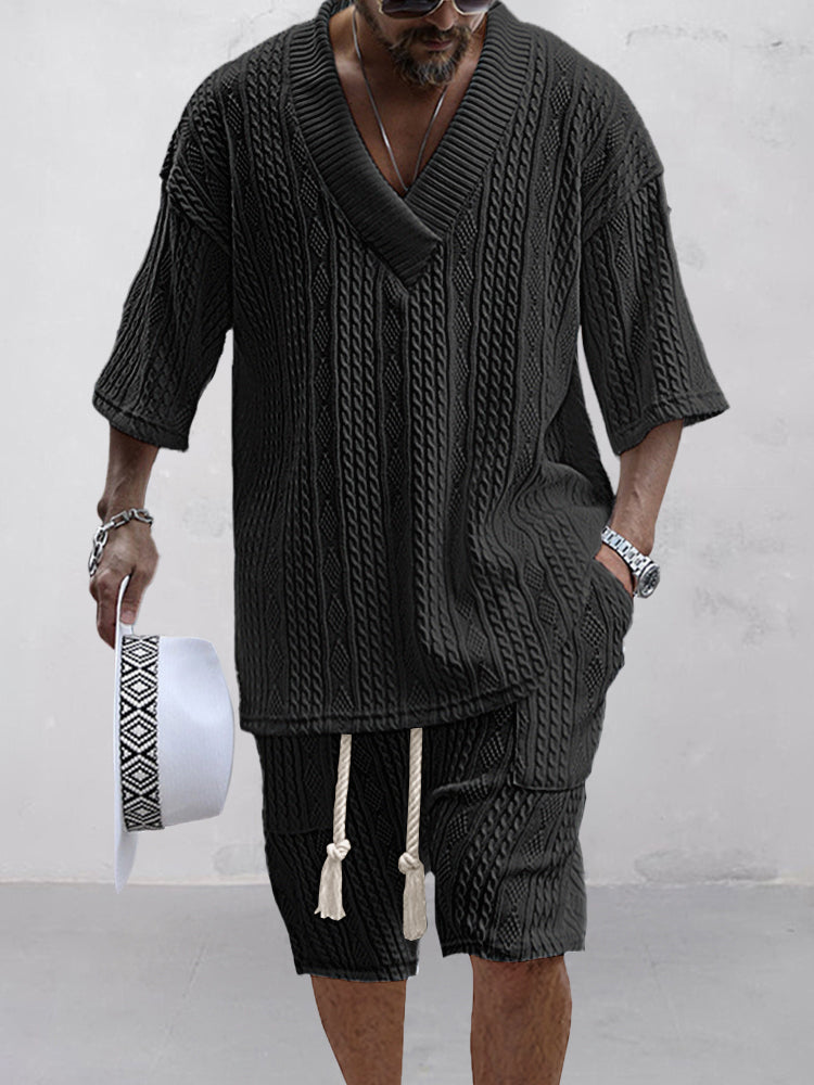 Stylish Men's Summer Two-Piece Outfit