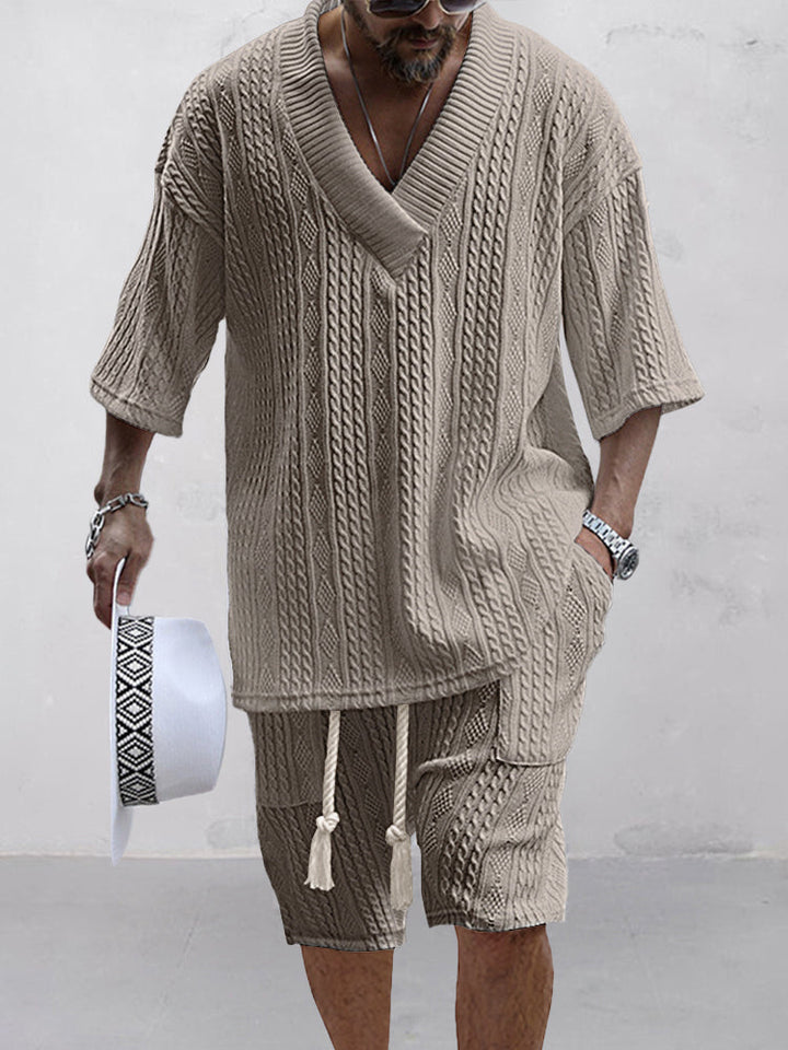 Stylish Men's Summer Two-Piece Outfit