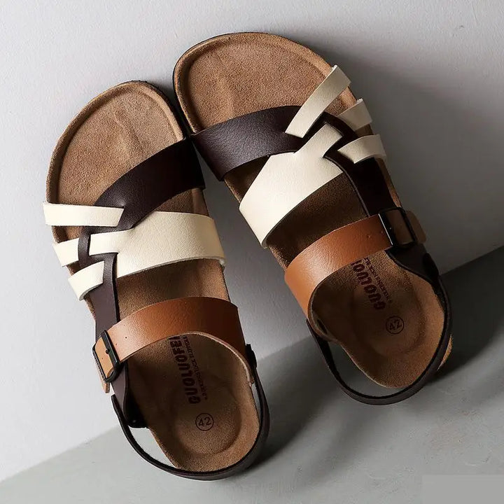 Stylish Orthopedic Leather Sandals for Optimal Comfort