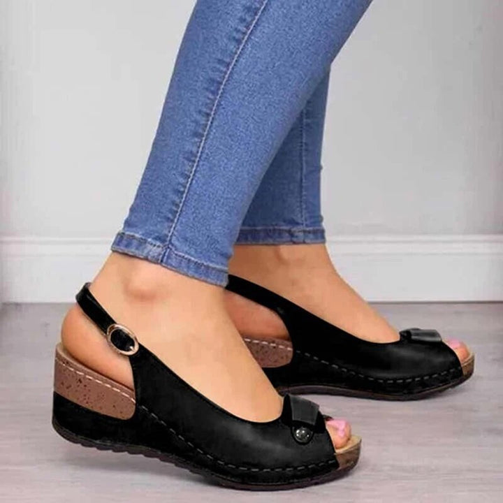 Comfort-Enhanced Orthopedic Wedge Sandals for Ultimate Support