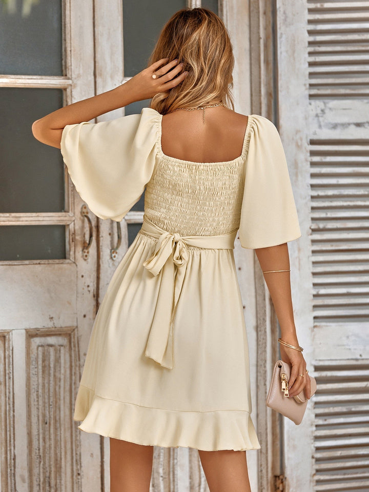 Stylish Mini Wrap Dress for Effortless Elegance