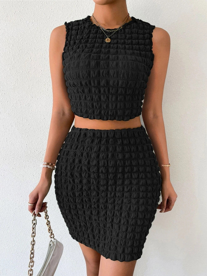 Chic Lace Two-Piece Ensemble for Effortless Elegance