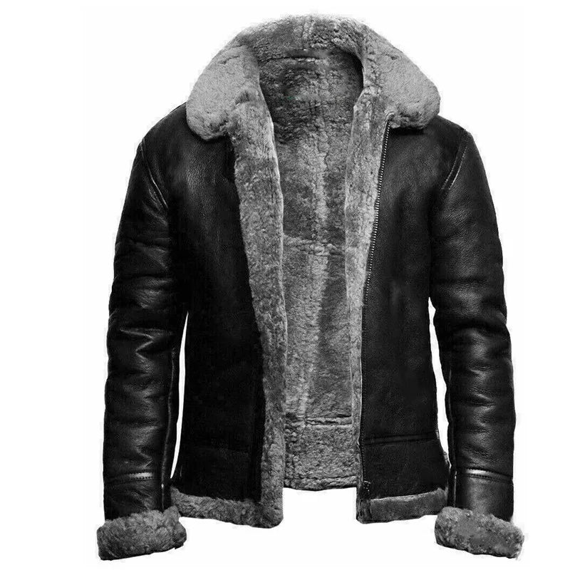 Sleek & Stylish Modern Leather Jacket