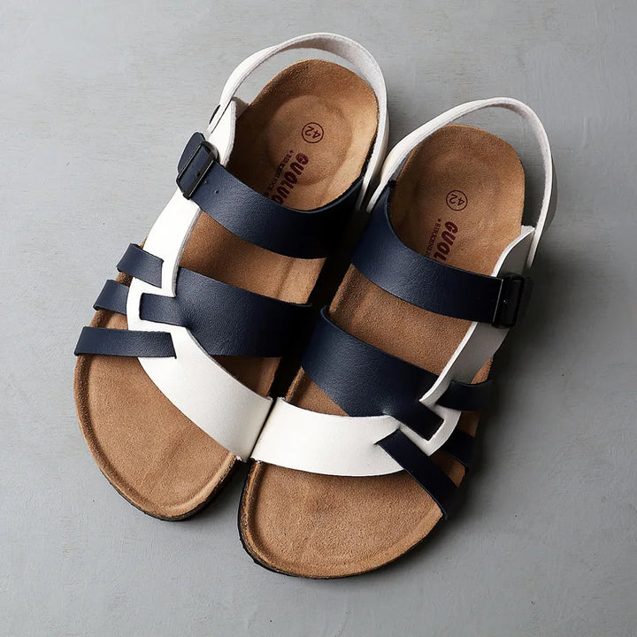 Stylish Orthopedic Leather Sandals for Optimal Comfort