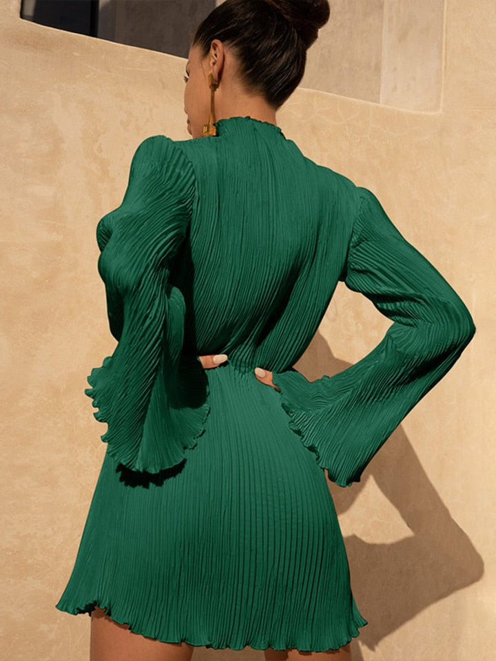 Stylish Flared Mini Dress