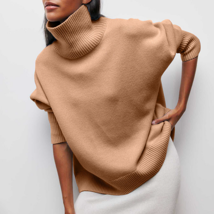 Chic Knit Turtleneck Sweater for Effortless Style