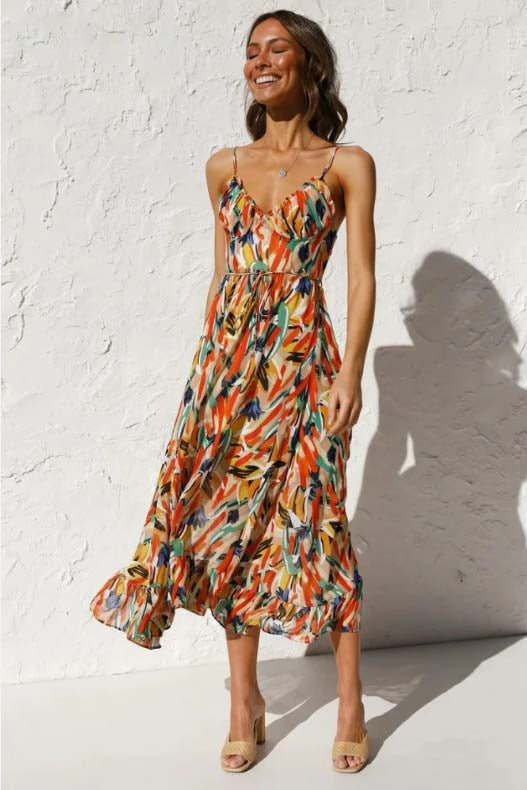 Vibrant Summer Dress for a Fun and Flirty Look
