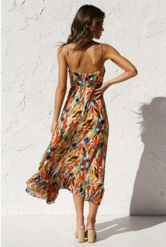 Vibrant Summer Dress for a Fun and Flirty Look
