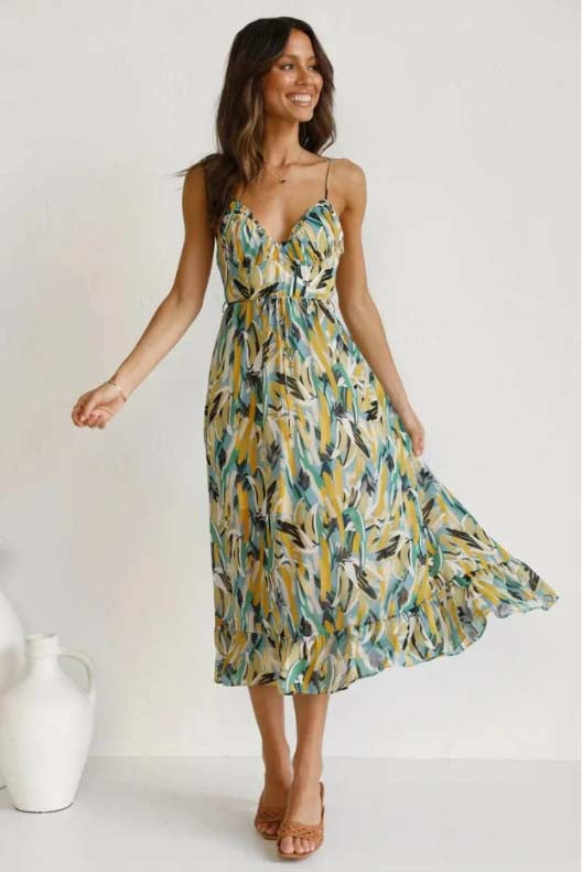 Vibrant Summer Dress for a Fun and Flirty Look