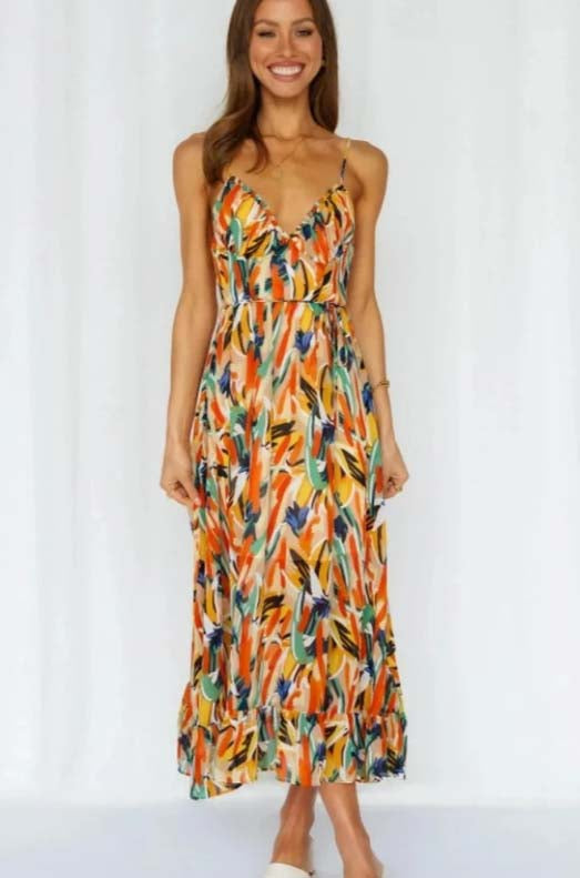 Vibrant Summer Dress for a Fun and Flirty Look
