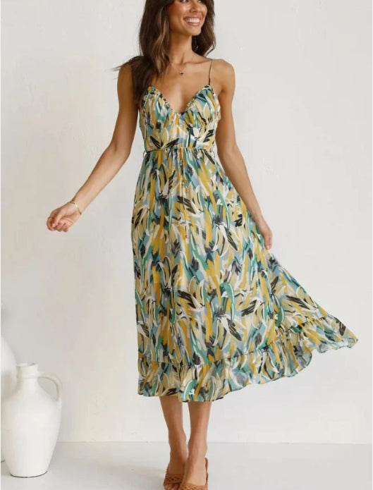 Vibrant Summer Dress for a Fun and Flirty Look