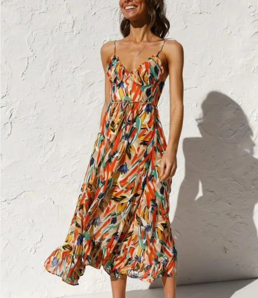 Vibrant Summer Dress for a Fun and Flirty Look
