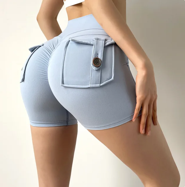 Stylish Scrunch Bum Workout Shorts