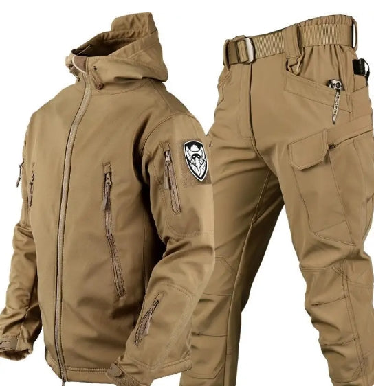 Weather-Resistant Jacket and Pants Set