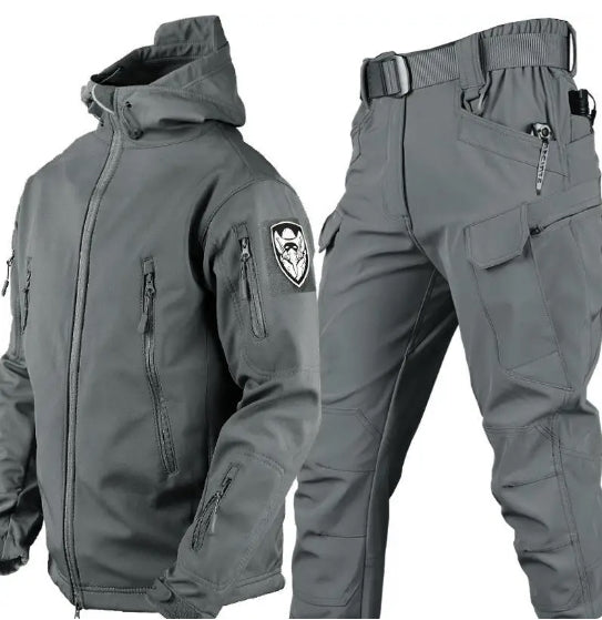 Weather-Resistant Jacket and Pants Set