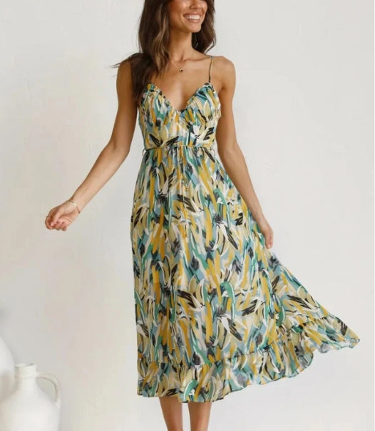 Vibrant Summer Dress for a Fun and Flirty Look