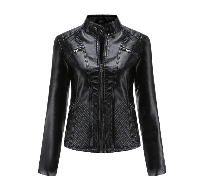 Timeless Leather Biker Jacket