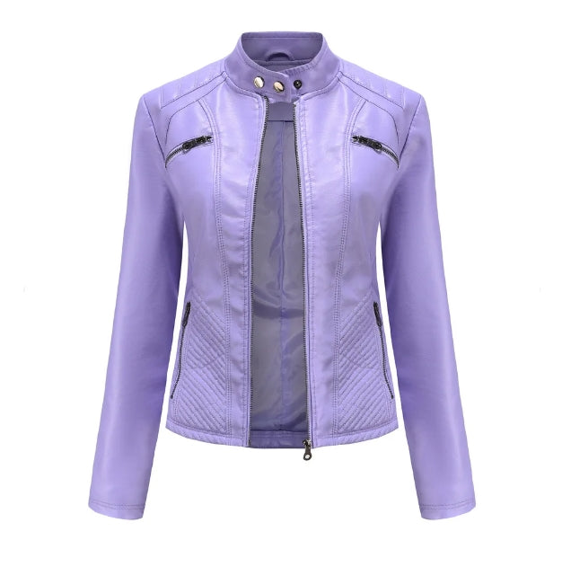 Timeless Leather Biker Jacket