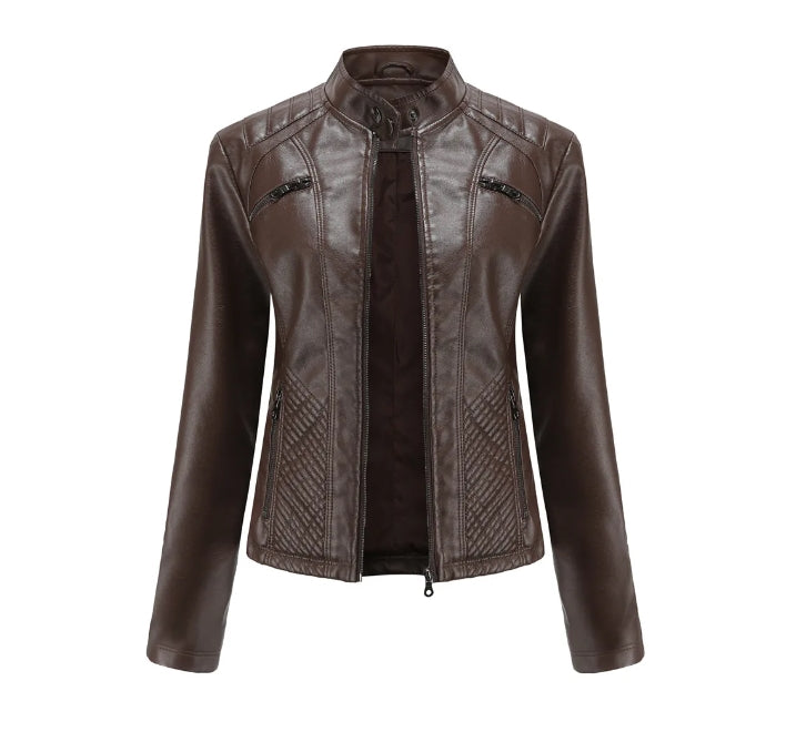 Timeless Leather Biker Jacket