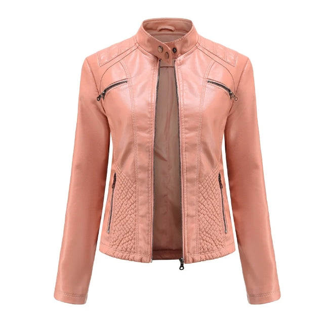 Timeless Leather Biker Jacket