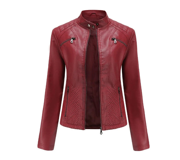 Timeless Leather Biker Jacket