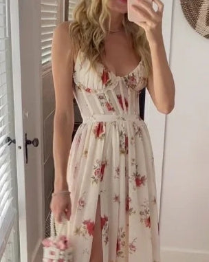 Exquisite Floral Elegance Dress