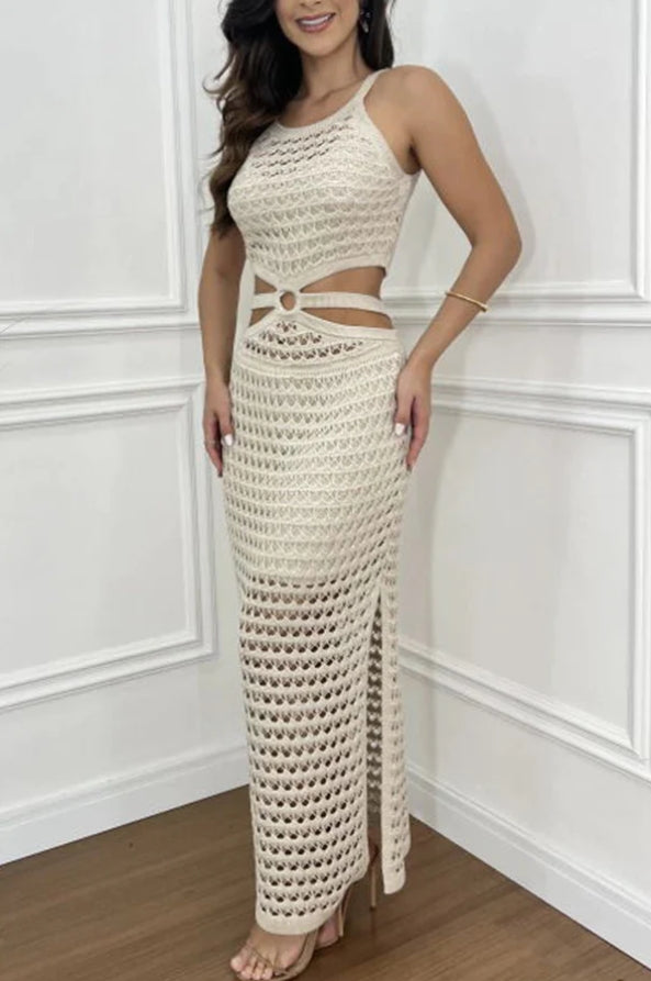Chic Summer Knit Dress