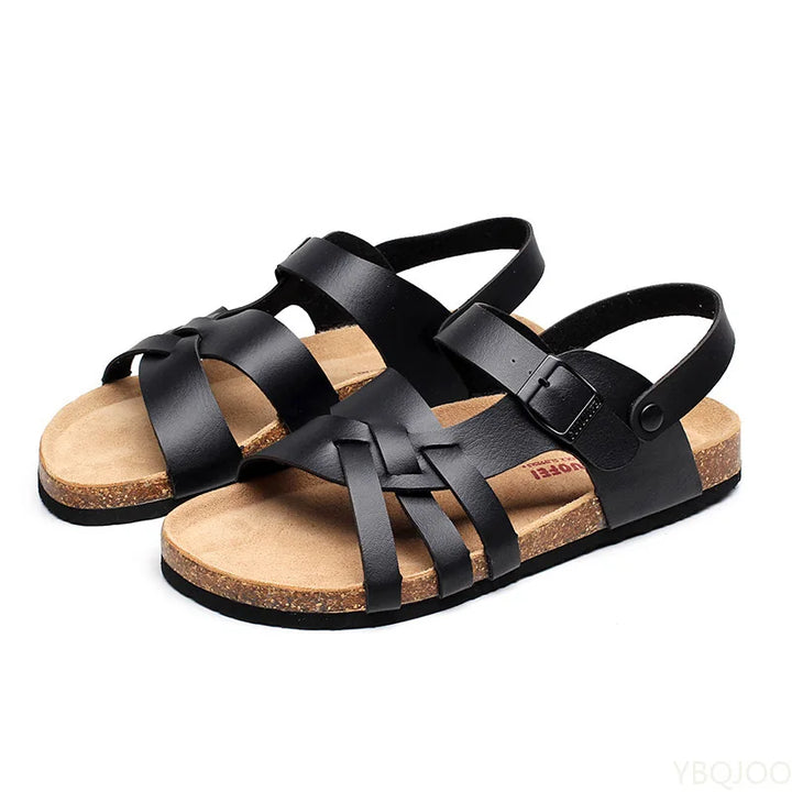 Stylish Orthopedic Leather Sandals for Optimal Comfort