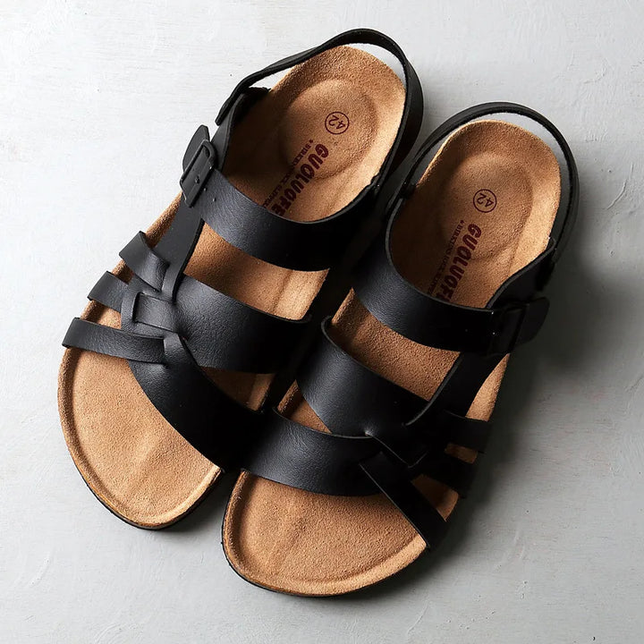 Stylish Orthopedic Leather Sandals for Optimal Comfort