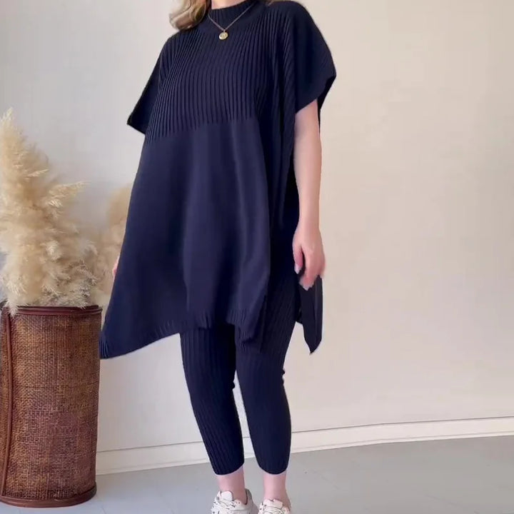 Cozy Elegance: Two-Piece Luxe Knit Set
